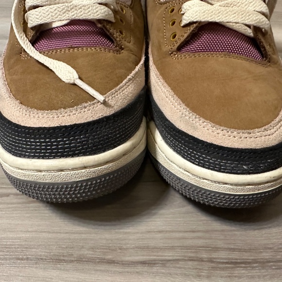 Jordan Men's 3 Retro SE Archaeo Brown Archaeo Brown/Dk Smoke Grey Mens Size 10.5 - Picture 3 of 16